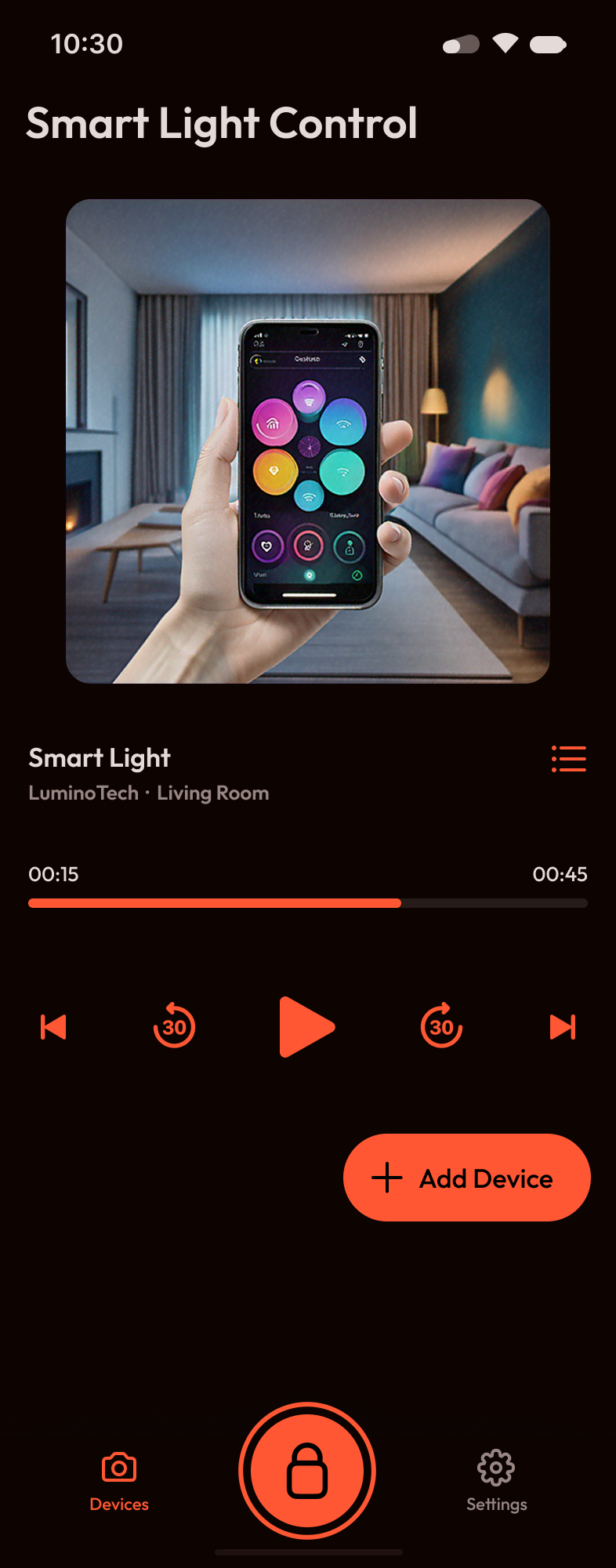Smart Light Control App